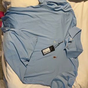 Medium golf shirt.